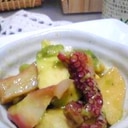 簡単☆アボガドと茹でタコの柚子胡椒和え物